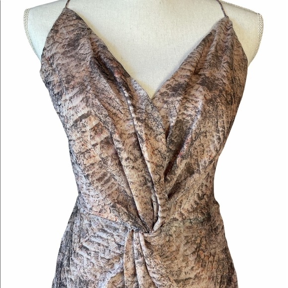 THE JETSET DIARIES BASILISK SNAKE PRINT MINI DRESS - Picture 6 of 12